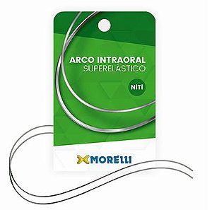Arco Intraoral Curva Reversa SPEE Superelástico Grande NiTi Redondo .020" - Morelli