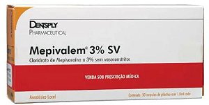 Anestésico Mepivalem 3% Mepivacaina s/ Vaso - DLA