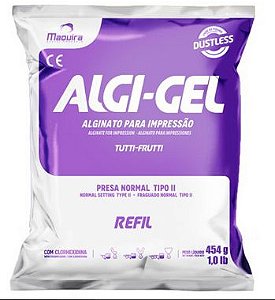 Alginato Algi-Gel Tutti-Frutti 454g - Maquira