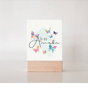 Placa Decorativa que inspiram