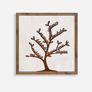 Quadro Rústico Fruto do Espírito