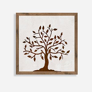 Quadro Rústico Árvore da Vida