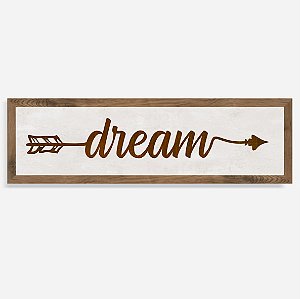 Quadro Rústico Flecha Dream