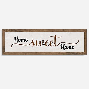 Quadro Rústico Home Sweet Home