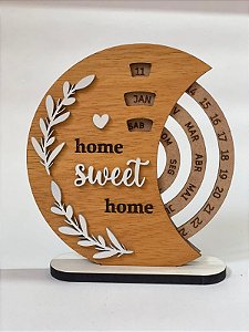 Calendário Permanente - Home Sweet Home