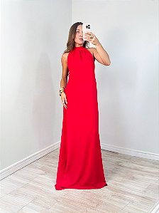 Vestido Finezza vermelho