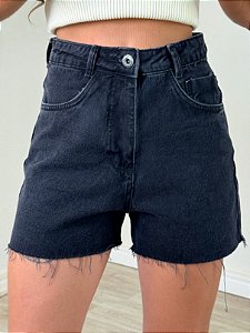Short jeans black