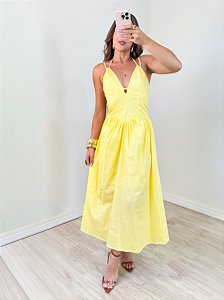 Vestido Angela Amarelo