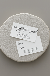 Cartão Presente R$200,00