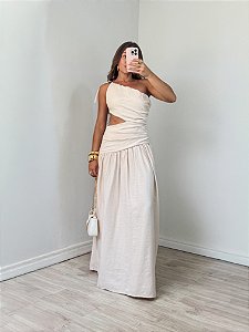 Vestido Glam Nude