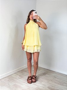 Macaquinho sindy amarelo