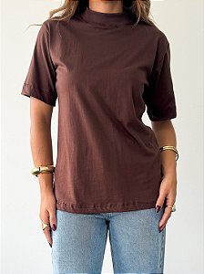 Tshirt Basic Marrom