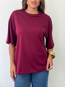 Tshirt Basic Lisa Marsala