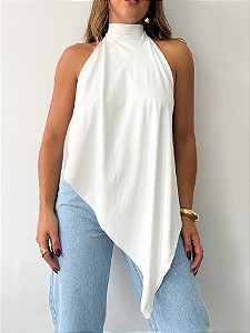 Bata Frente Única Poliamida Off