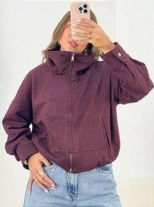 Jaqueta Scarllet Uva Suede