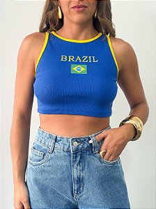 Regata Brazil Azul
