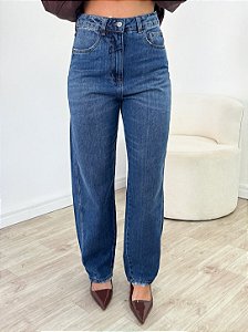 Calça Jeans Balloon Escura