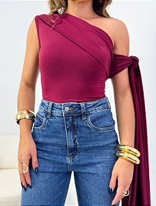 Blusa Aurora Marsala