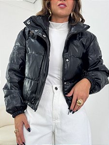 Jaqueta Puffer Preta
