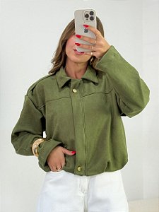 Jaqueta Suede Tennessee Verde