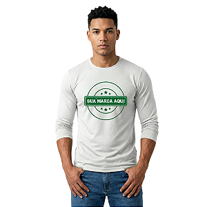 Camiseta Básica | Manga Longa | Personalizada