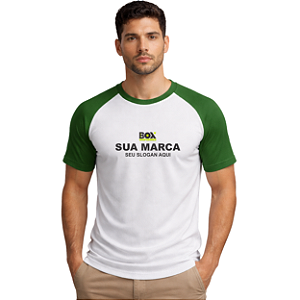 Camiseta Raglan Unissex Personalizada