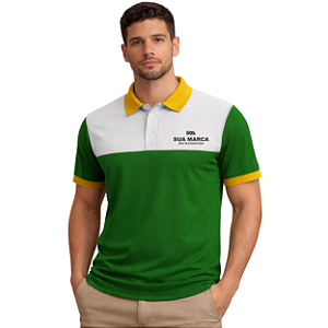 Camiseta Pólo CMT-063 Unissex Personalizada
