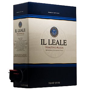 Il Leale Primitivo Puglia IGT Bag in Box – 3 litros