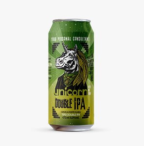 Unicorn - Cerveja DOUBLE IPA 473 ml