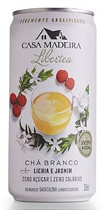 Chá Branco com Lichia e Jasmim Gaseificado Lata 269ml