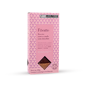 Biscoito Cravo e Canela com Chocolate 100 g (2 x 50 g)