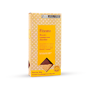 Biscoito Cenoura com Chocolate 80 g (2 x 40 g)