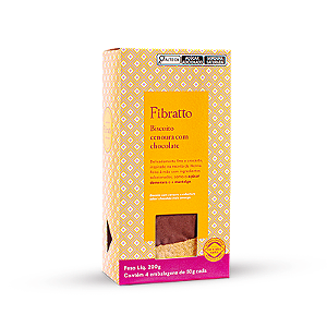 Biscoito Cenoura com Chocolate 200 g (4 x 50 g)