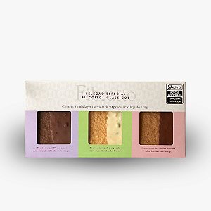 Kit CLÁSSICOS com Chocolate (Cacau, Pistache e Cravo e Canela) 3 x 40 g