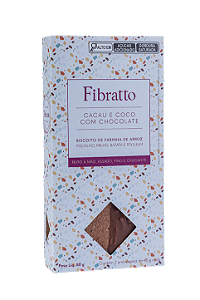 Biscoito Cacau e Coco com Chocolate 80 g (2 x 40 g)