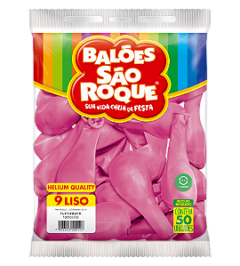 Balão São Roque Imperial n°9 Rosa Tutti-Frutti