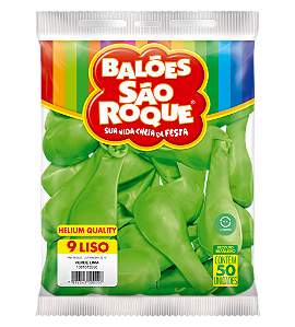 Balão São Roque Imperial n°9 Verde Lima