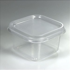 EMBALAGEM GALVANOTEK G377 QUADRADO PP 250ML - 50un.