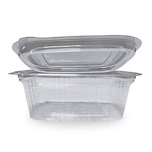 Embalagem Galvanotek GA90 Pote Retangular Tampa Articulada 500ml