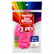 BALÃO SÃO ROQUE 3 PÉS - CORES DIVERSAS