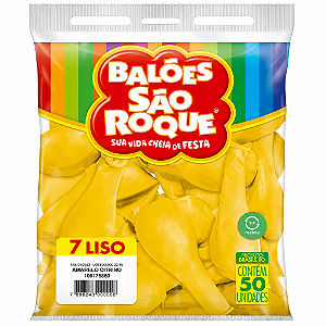 BALÃO SÃO ROQUE IMPERIAL N°7 LISO - CORES DIVERSAS