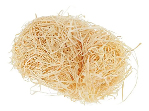 Palha Decorativa Natural 40gr Moriyah