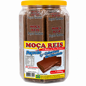 Paçocão Com Cobertura de Chocolate Moça Reis 1,05kg