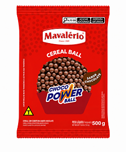 Choco Power Ball Sabor Chocolate Mavalério 500gr