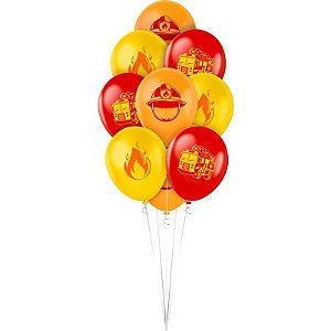 Balões Látex Redondo Nº9 Profissões Regina Festas