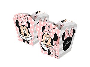 Cachepot Minnie Mouse Rosa Regina Festas