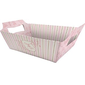 Cesta Rígida Para Presente Mãe Essência Regina Festas
