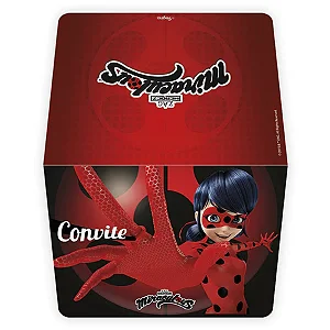 Convite Ladybug Regina Festas