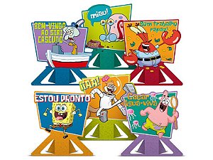 Decoração De Mesa Bob Esponja Regina Festas