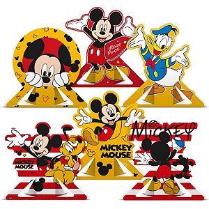 Decoração De Mesa Mickey Mouse Regina Festas